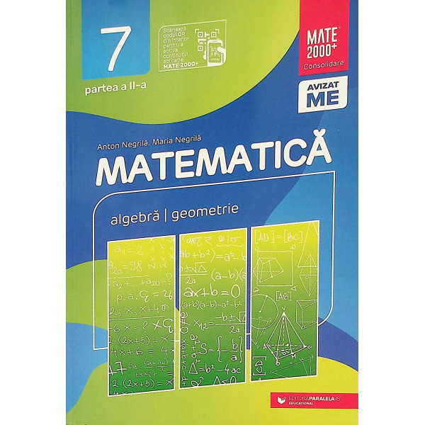 Matematica, clasa a VII-a, partea a II-a - Algebra, geometrie