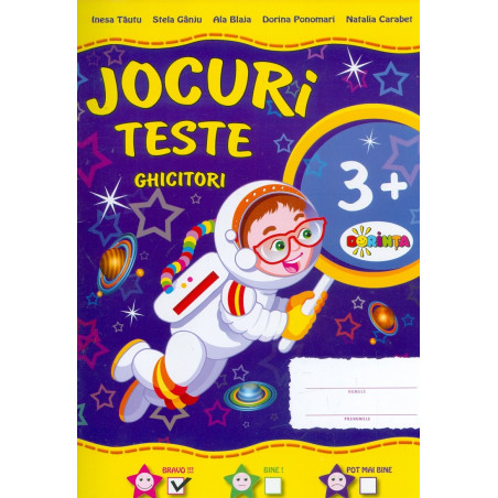 Jocuri, teste, ghicitori, 3+