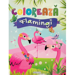 Coloreaza Flamingi