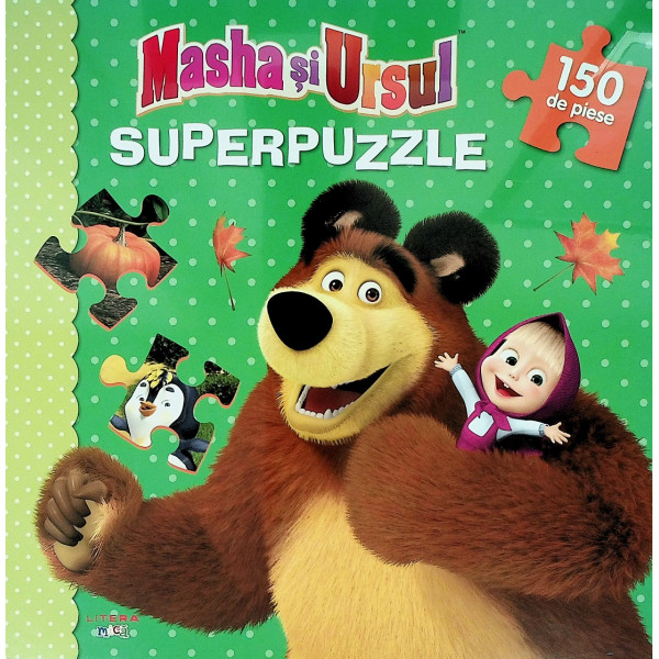 Masha si Ursul - Superpuzzle, 150 de piese