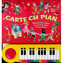 Carte cu pian. 12 cantecele...