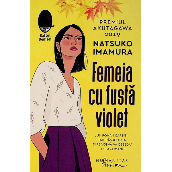 Femeia cu fusta violet