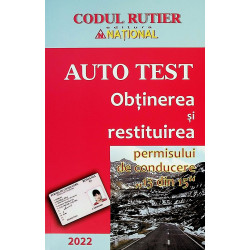Auto test. Obtinerea si...