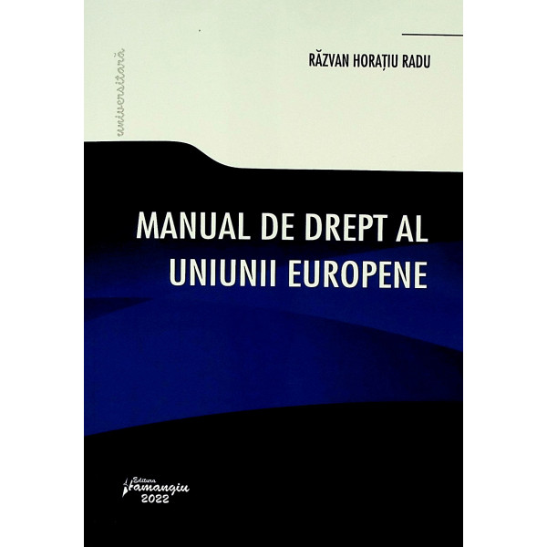 Manualul de drept al Uniunii Europene