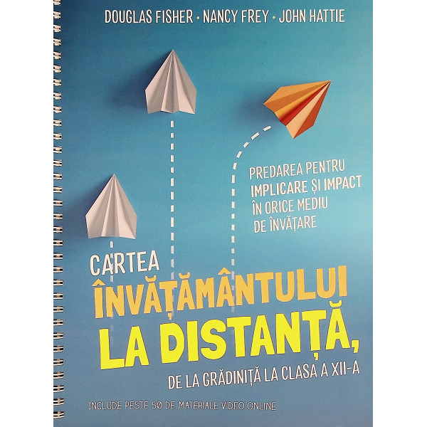 Cartea invatamantului la distanta, de la gradinita la clasa a XII-a. Include peste 50 de materiale video online