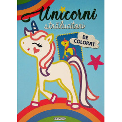Unicorni stralucitori de colorat
