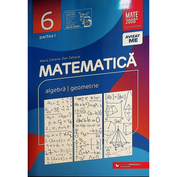 Matematica, clasa a VI-a, partea I - Algebra, geometrie