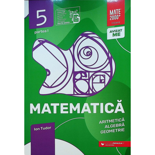 Matematica, clasa a V-a - Aritmetica, algebra, geometrie, partea I