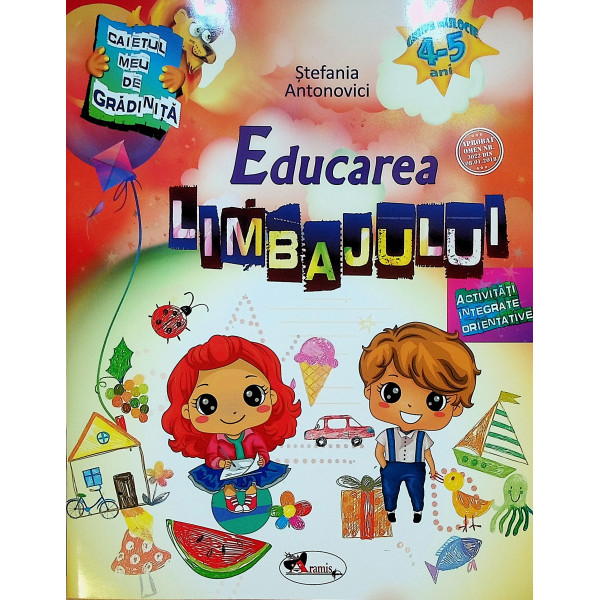 Educarea limbajului, grupa mijlocie 4-5 ani