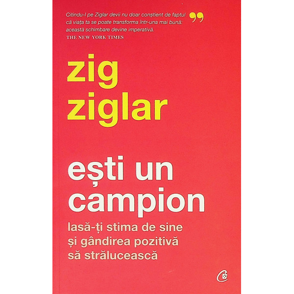 Esti un campion. Lasa-ti stima de sine si gandirea pozitiva sa straluceasca