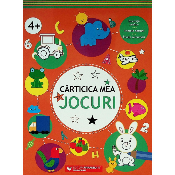 Carticica mea cu jocuri 4+