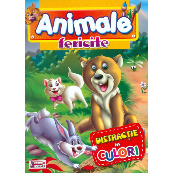 Animale fericite. Distractie in culori