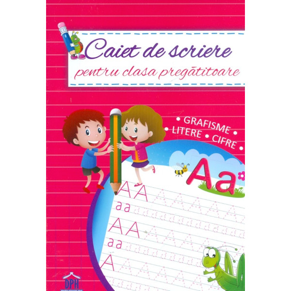Caiet de scriere pentru clasa pregatitoare