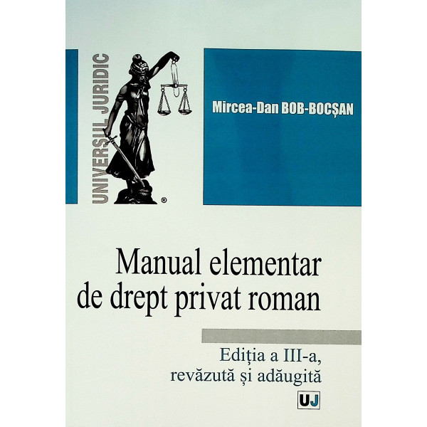Manual elementar de drept privat roman