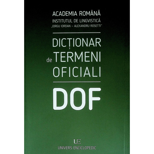Dictionar de termeni oficiali - DOF