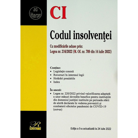 Codul insolventei
