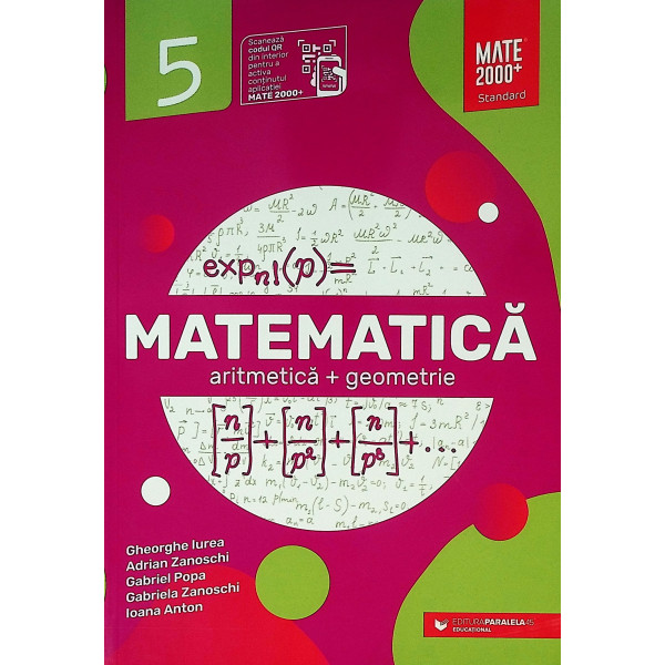 Matematica, clasa a V-a - Aritmetica + Geometrie