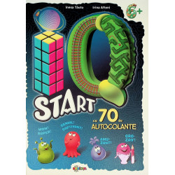 Start cu 70 de autocolante