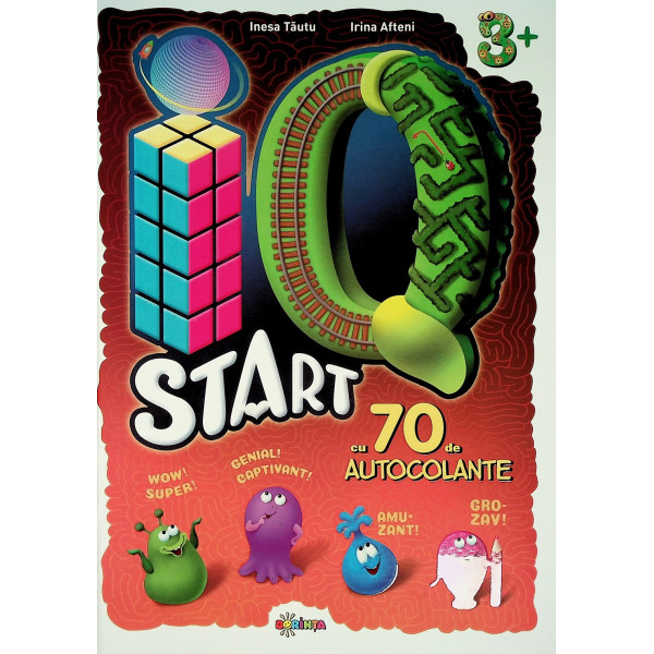 Start cu 70 de autocolante 3+