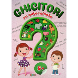 Ghicitori cu autocolante 5+