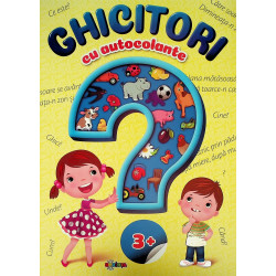 Ghicitori cu autocolante 3+