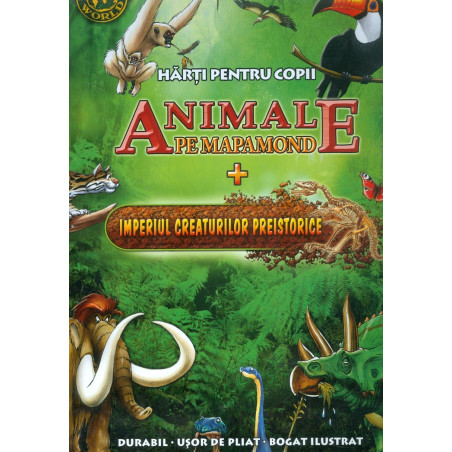 Animale pe mapamond +...