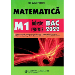 Matematica M1:subiecte...