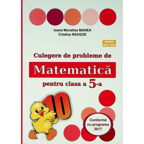 Culegere de probleme de matematica pentru clasa a V-a