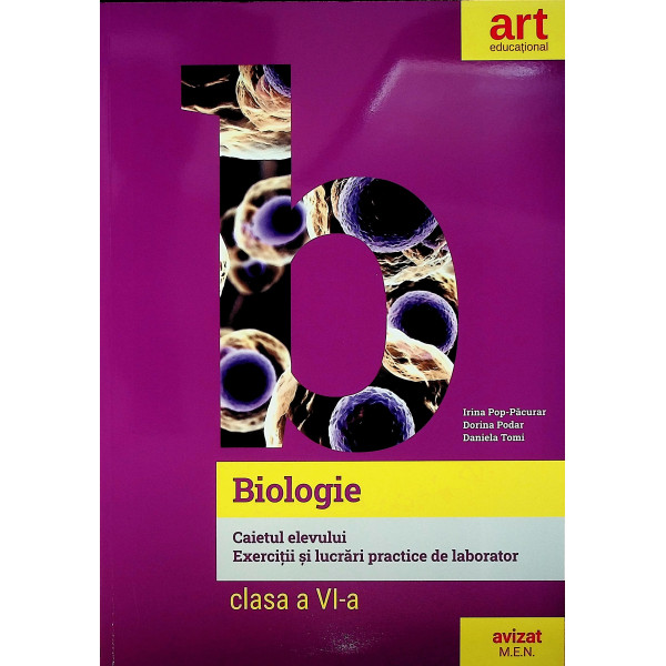 Biologie, clasa a VI-a - Caietul elevului. Exercitii si lucrari practice de laborator