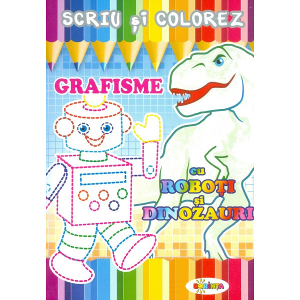 Grafisme cu roboti si dinozauri