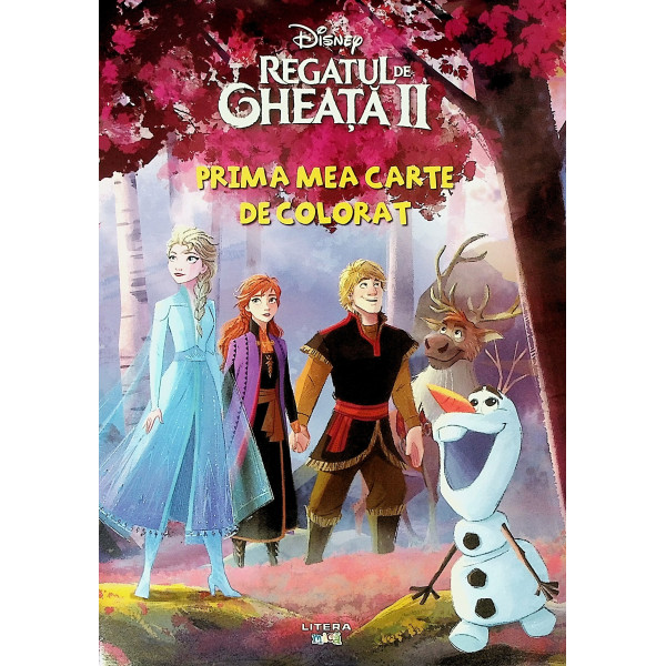 Regatul de Gheata II - Prima mea carte de colorat
