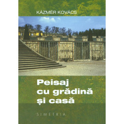 Peisaj cu gradina si casa