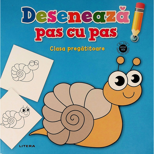 Deseneaza pas cu pas, clasa pregatitoare