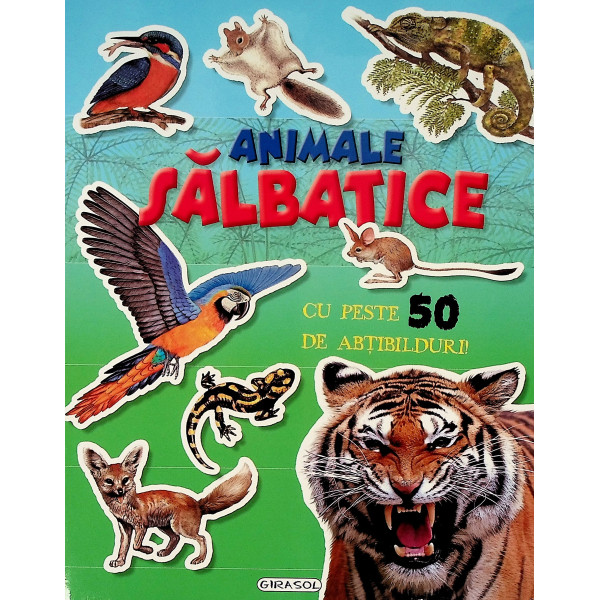 Animale salbatic. Cu peste 50 de abtibilduri