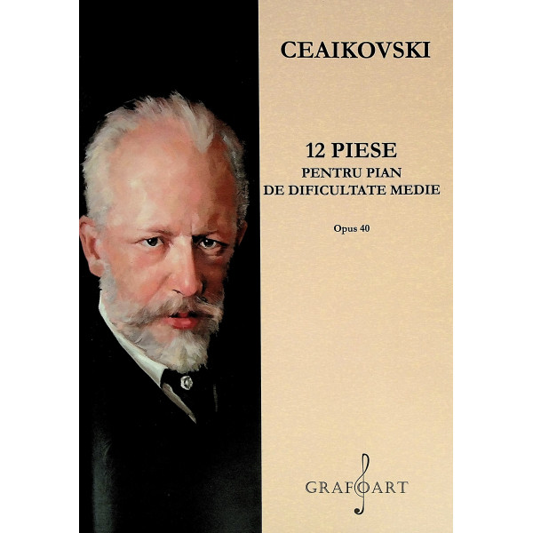 12 piese pentru pian de dificultate medie, Op. 40