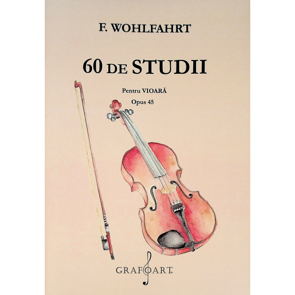 60 de studii. Pentru vioara, opus 45