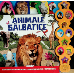 Animale salbatice. Carte cu...