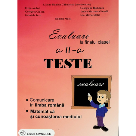 Evaluare la finalul clasei...