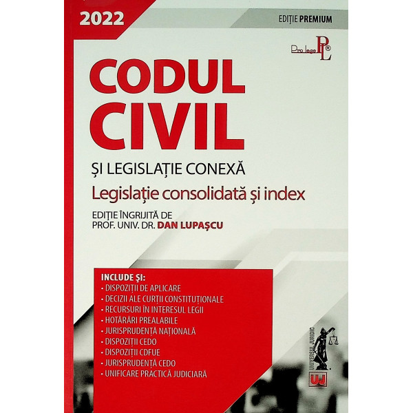 Codul civil si legislatie conexa