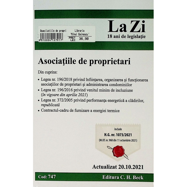 Asociatiile de proprietari