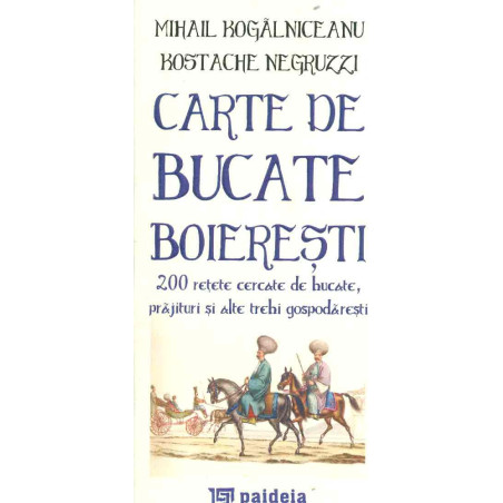 Carte de bucate boieresti:...