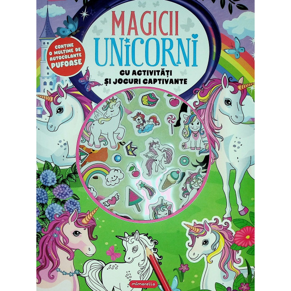 Magicii unicorni cu activitati si jocuri captivante