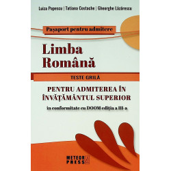 Limba romana - Teste grila...