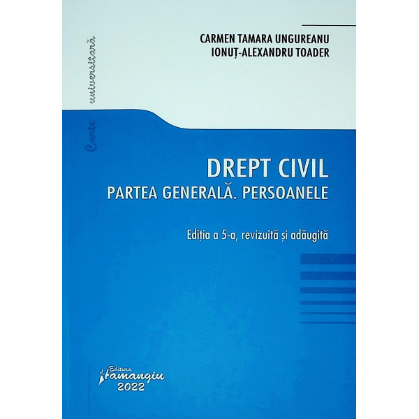 Drept civil. Partea generala. Persoanele