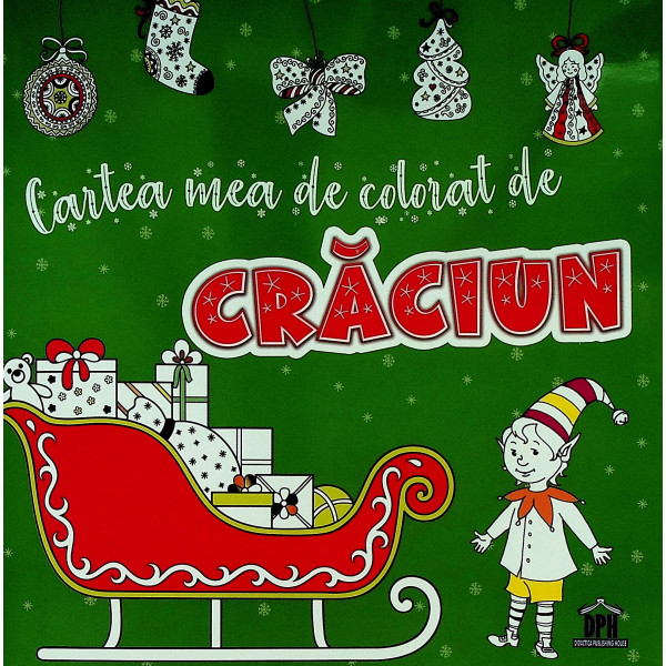 Cartea mea de colorat de Craciun