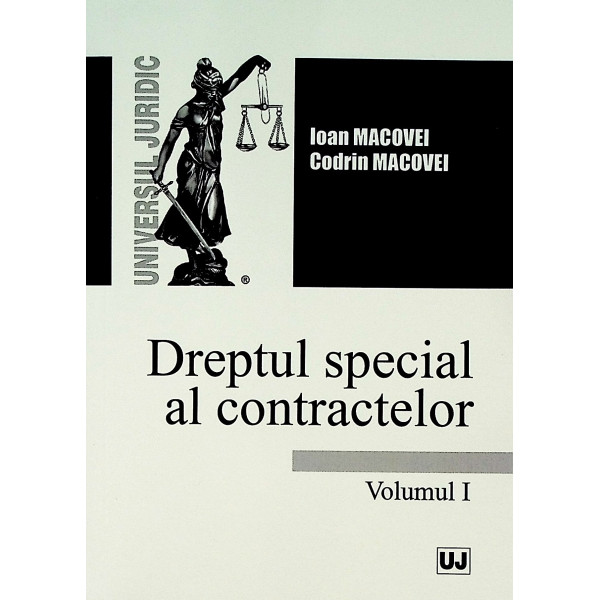 Dreptul special al contractelor, vol. I