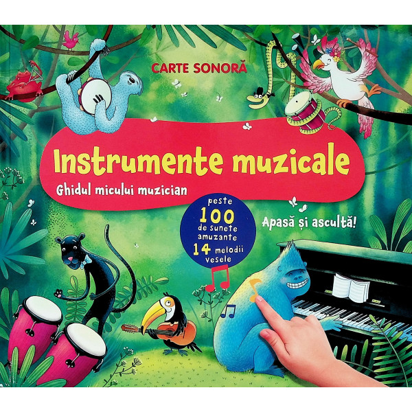 Instrumente muzicale. Carte cu sunete