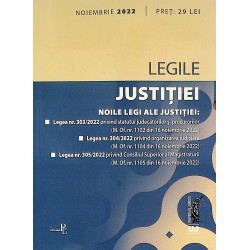 Legile justitie. Noile legi...