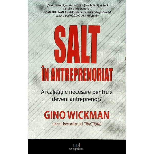 Salt in antreprenoriat. Ai calitatile necesare pentru a deveni antreprenor?