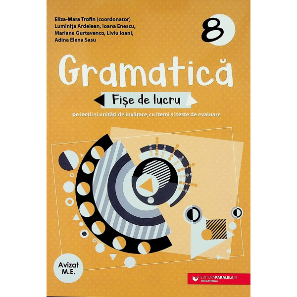 Gramatica, clasa a VIII-a - Fise de lucru